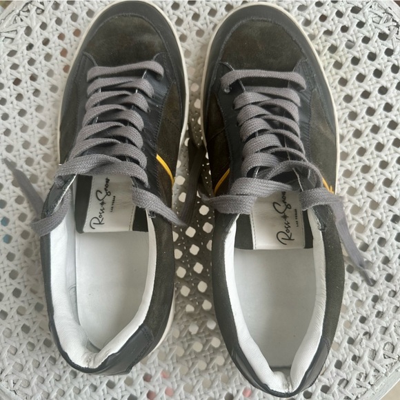 Ross & Snow Mens Sneakers 8.5 CAMO luxury hand made water resistant - Picture 6 of 13